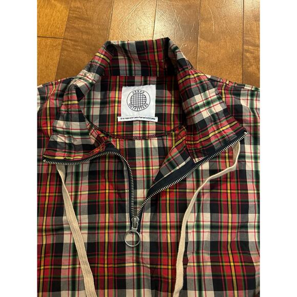 Urban Outfitters Pullover Jacket Long Sleeve Plaid Multicolour size medium - Picture 6 of 12
